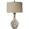 Natural Light Taupe Silhouette Vase Table Lamp