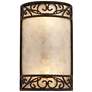 Natural Mica Collection 12 1/2" High Wall Sconce Fixture