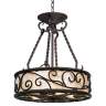Natural Mica Collection 17" Wide Pendant Chandelier
