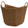 2_Natural Paper Rope Basket with Handles