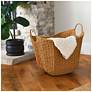 6_Natural Paper Rope Basket with Handles more views