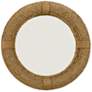 Natural Rope 37" Round Wall Mirror