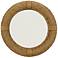Natural Rope 37" Round Wall Mirror