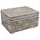 Natural Shell Small Decorative Box with Lid