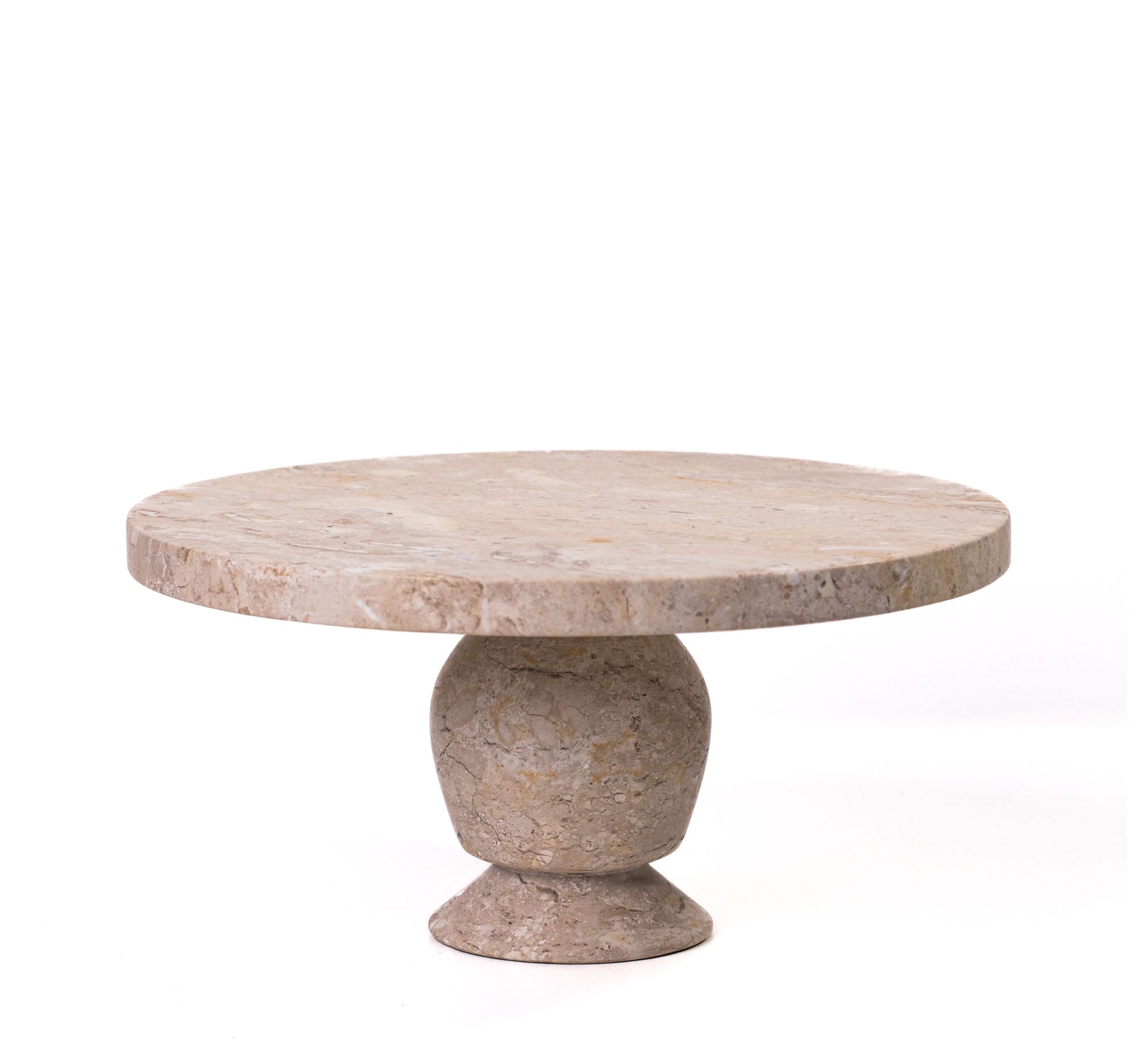 Image 3 Natural Travertine Cakestand more views