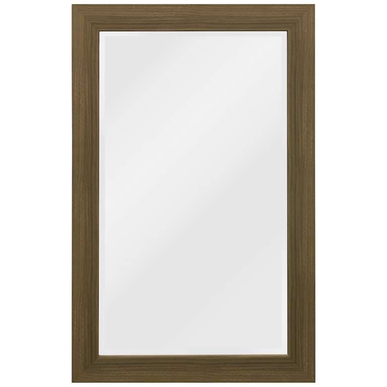 Image 1 Natural Wash Wood Framed 21 1/4 inch x 33 1/4 inch Wall Mirror