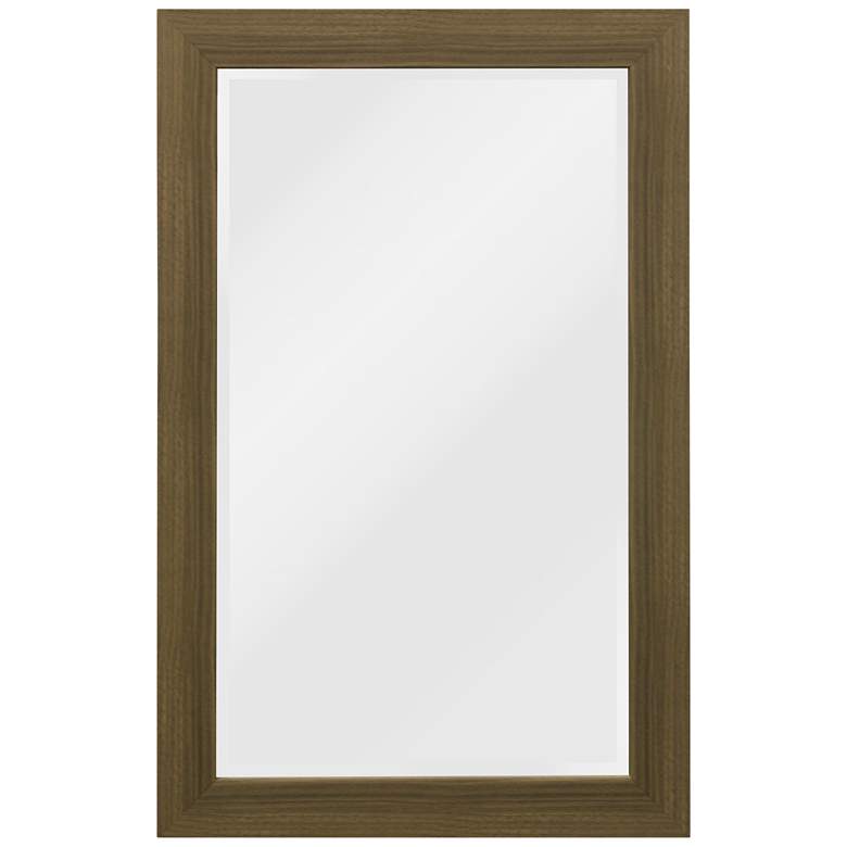 Image 1 Natural Wash Wood Framed 21 1/4" x 33 1/4" Wall Mirror