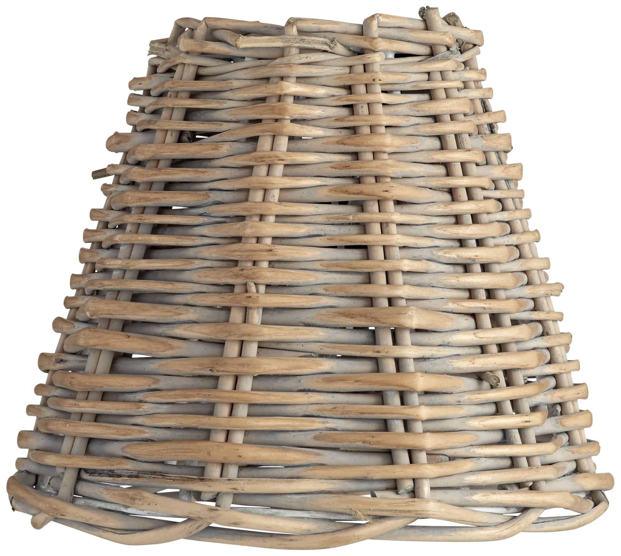 small wicker lamp shades