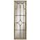 Natural Wood 20" x 70" Entry Gate Wall Mirror