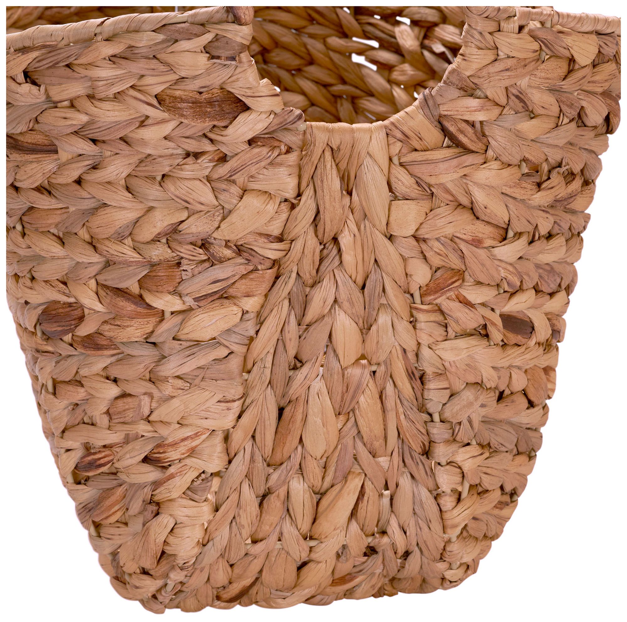Image 6 Natural Woven Wicker Storage Basket, Great for Decoration or Organization more views