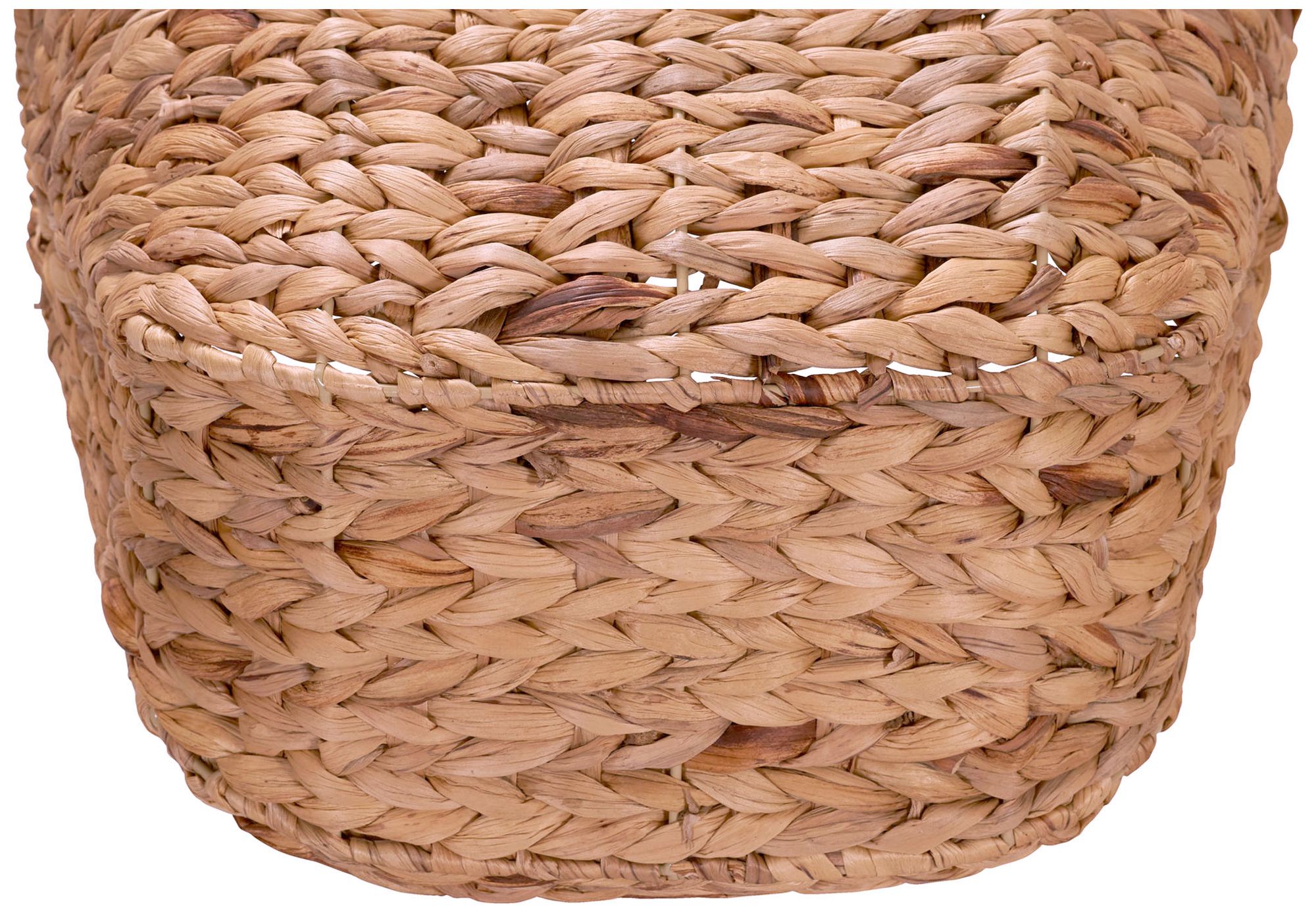 Natural Woven Wicker Storage Basket, Great for Decoration or Organization