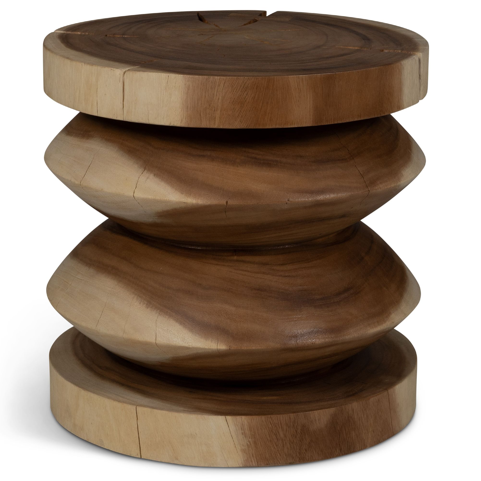 Image 2 Naturals Asnee 18" Wide Natural Accent Stool more views