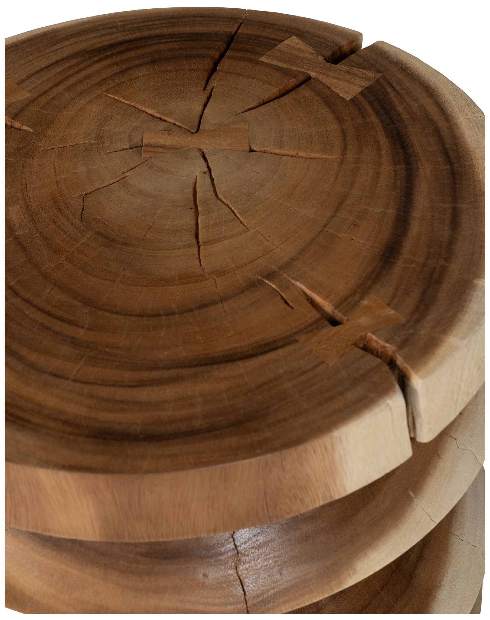 Image 4 Naturals Asnee 18" Wide Natural Accent Stool more views