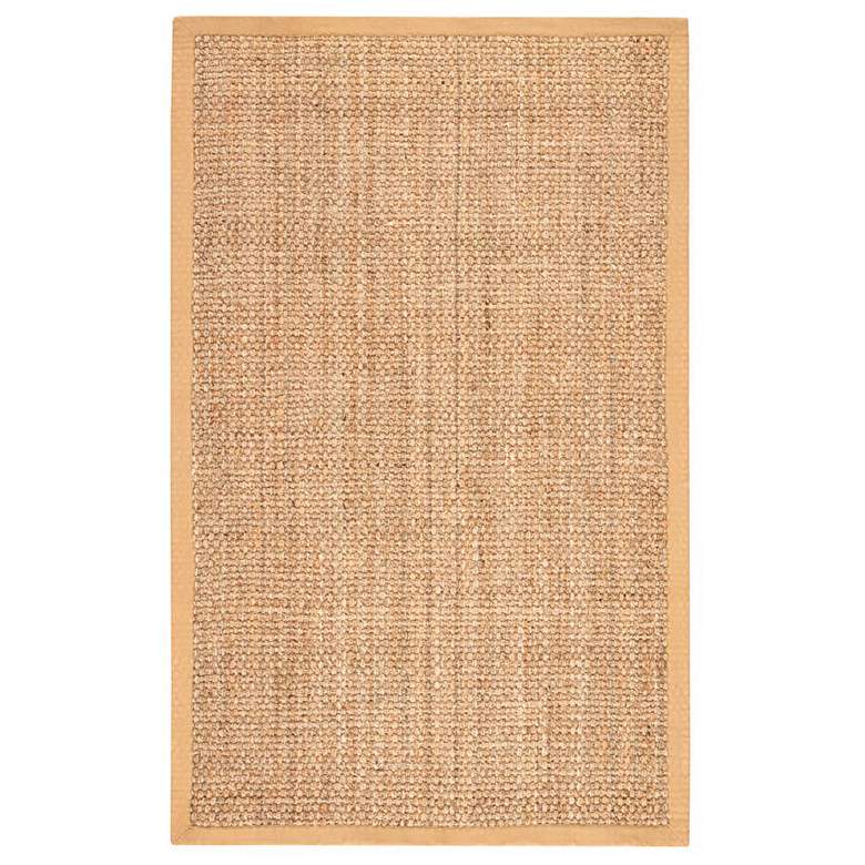 Image 1 Naturals Lucia Adesina NAL05 5'x8' Beige Jute Area Rug