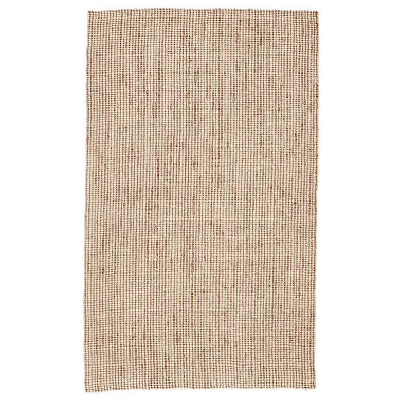Image 1 Naturals Lucia Mayen NAL07 5'x8' White and Tan Area Rug