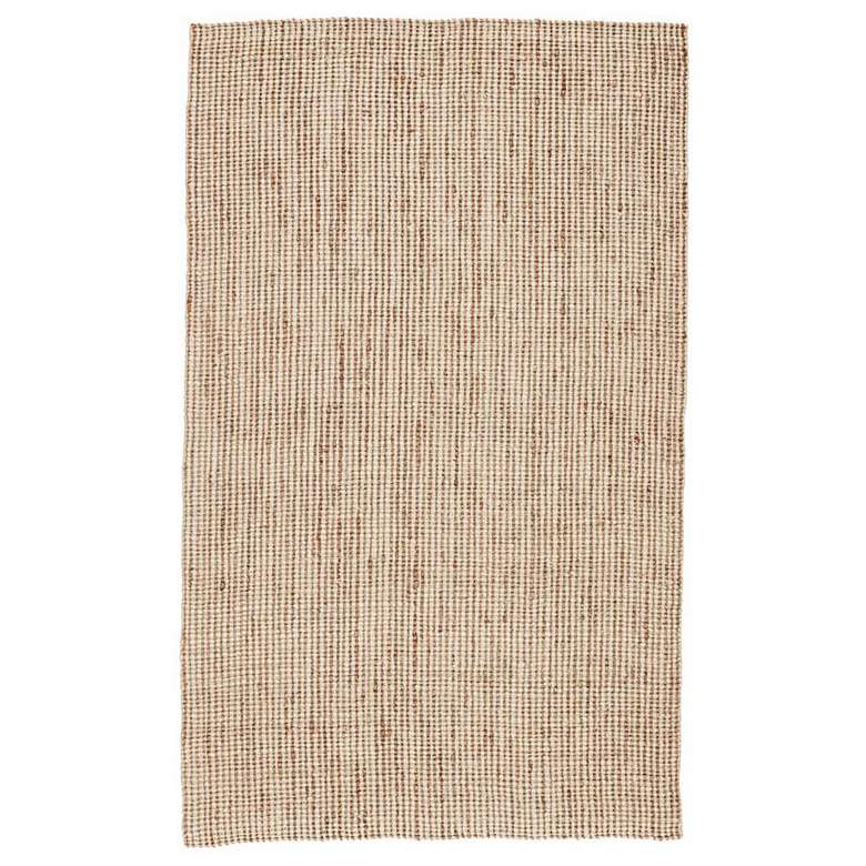 Image 1 Naturals Lucia Mayen NAL07 5&#39;x8&#39; White and Tan Area Rug