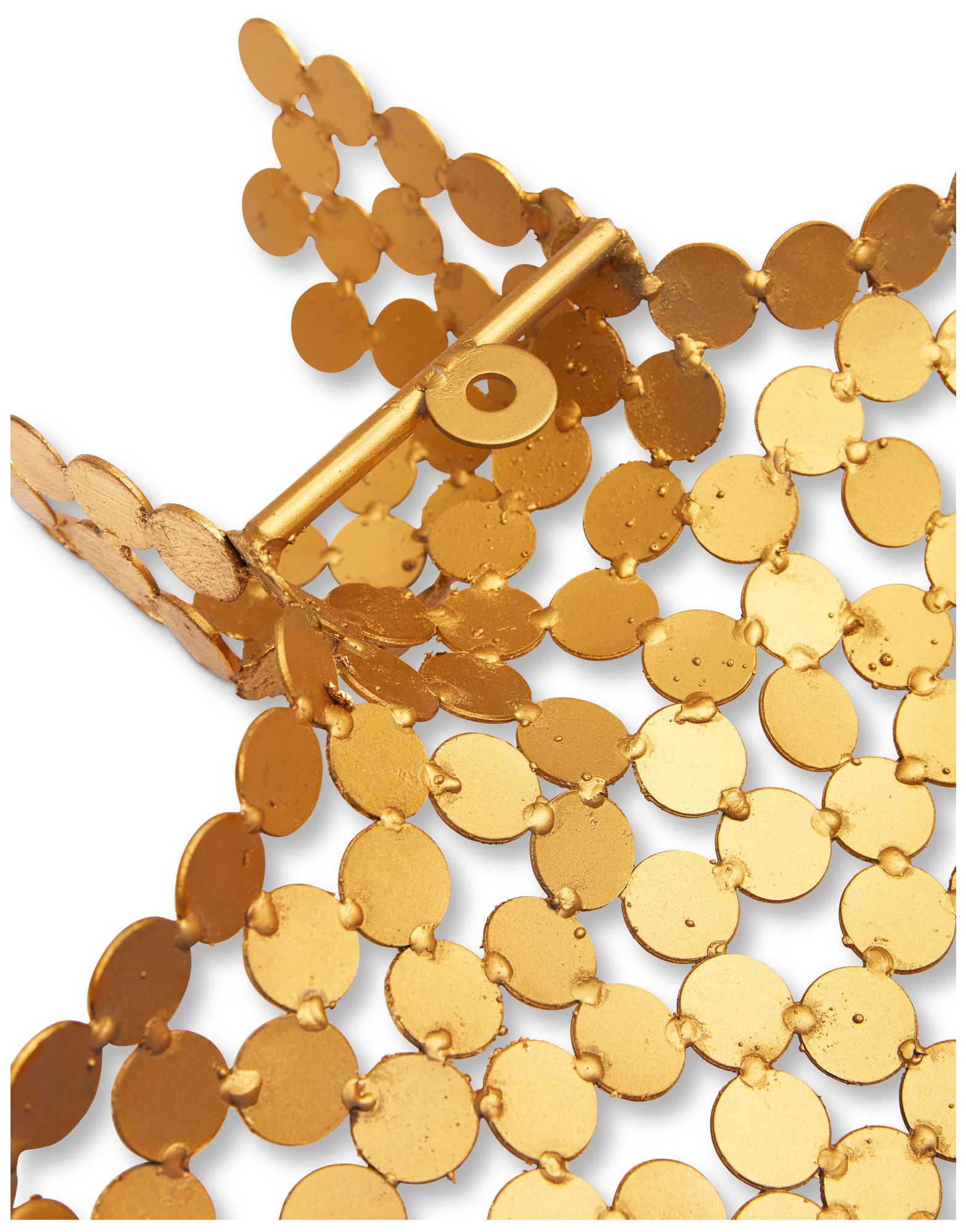 Image 4 Naturals Male Torso 18"W x 43"H Gold Leaf Wall Art more views