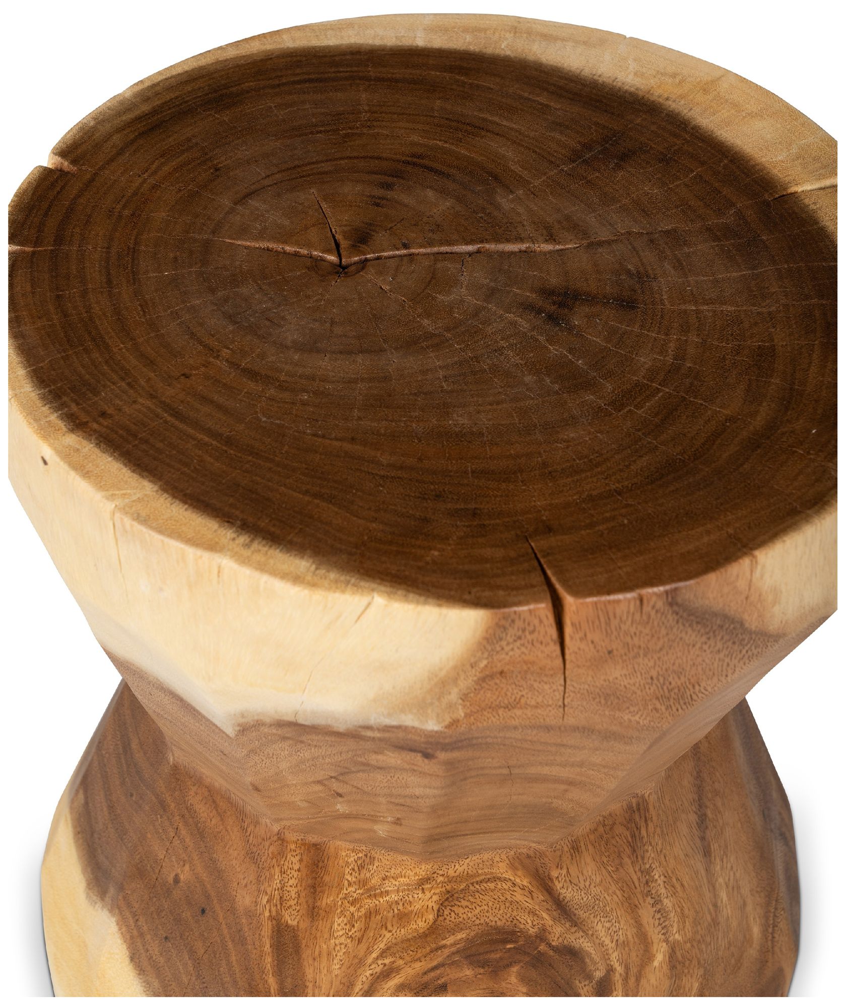 Image 4 Naturals Patcharee 16" Wide Natural Accent Stool more views