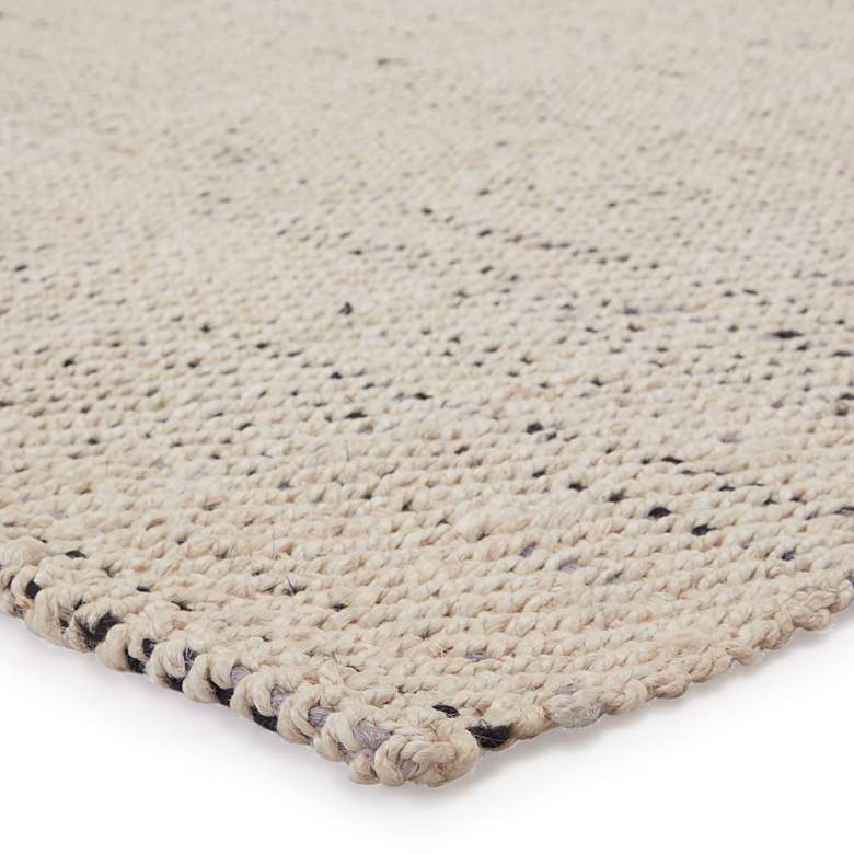 Image 3 Naturals Tobago Almand NAT26 5'x8' White Black Area Rug more views
