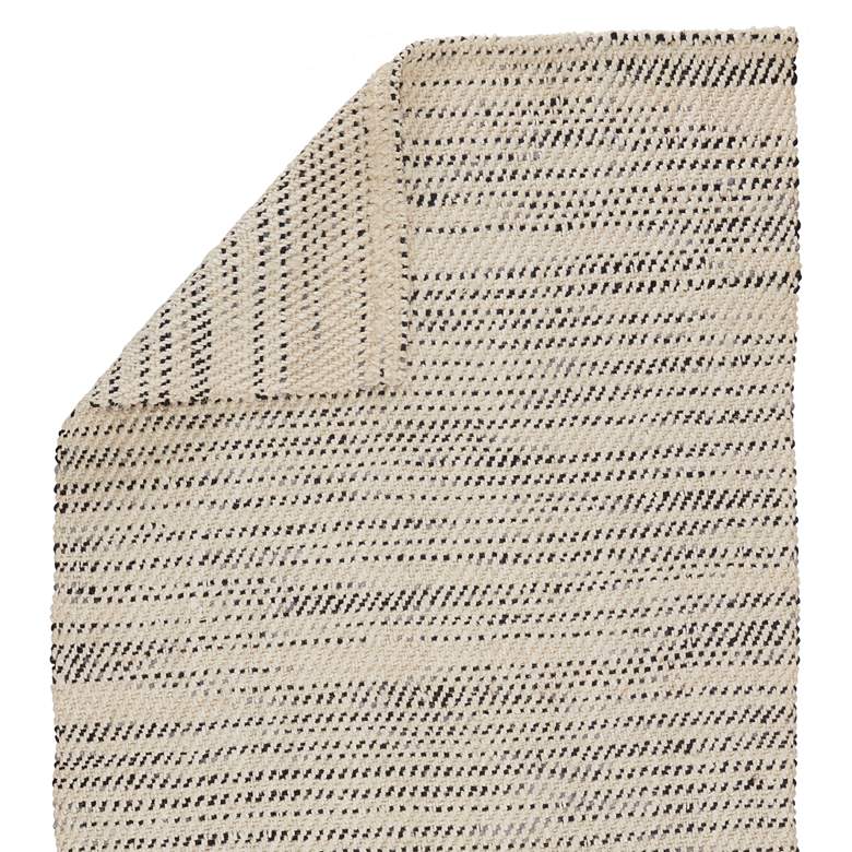 Image 4 Naturals Tobago Almand NAT26 5'x8' White Black Area Rug more views