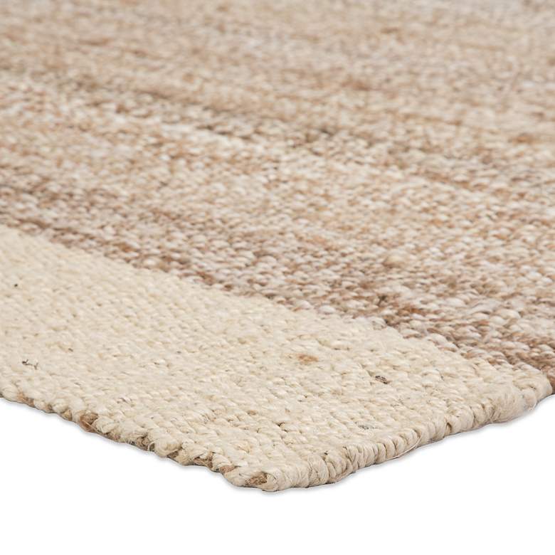 Image 3 Naturals Tobago Mallow NAT12 5'x8' White and Tan Area Rug more views