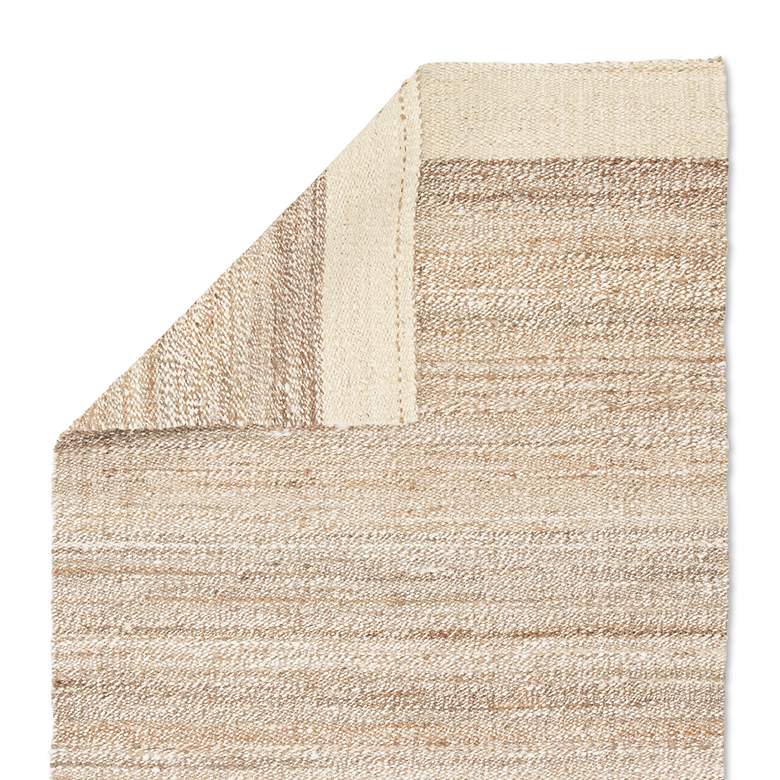 Image 4 Naturals Tobago Mallow NAT12 5'x8' White and Tan Area Rug more views