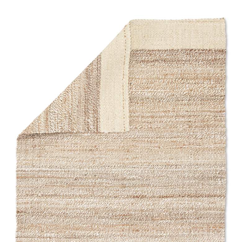 Image 4 Naturals Tobago Mallow NAT12 5&#39;x8&#39; White and Tan Area Rug more views