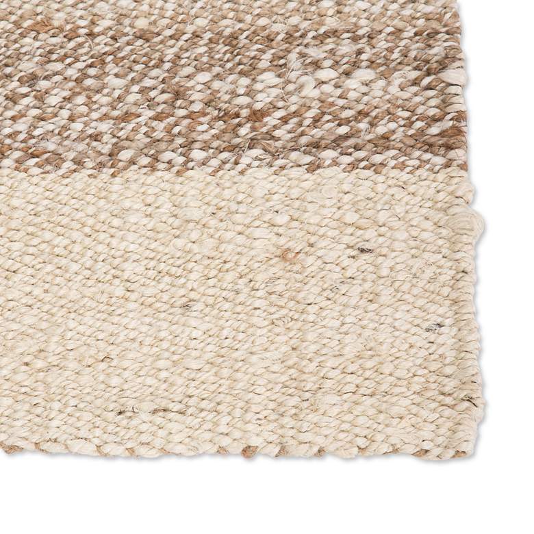 Image 5 Naturals Tobago Mallow NAT12 5'x8' White and Tan Area Rug more views