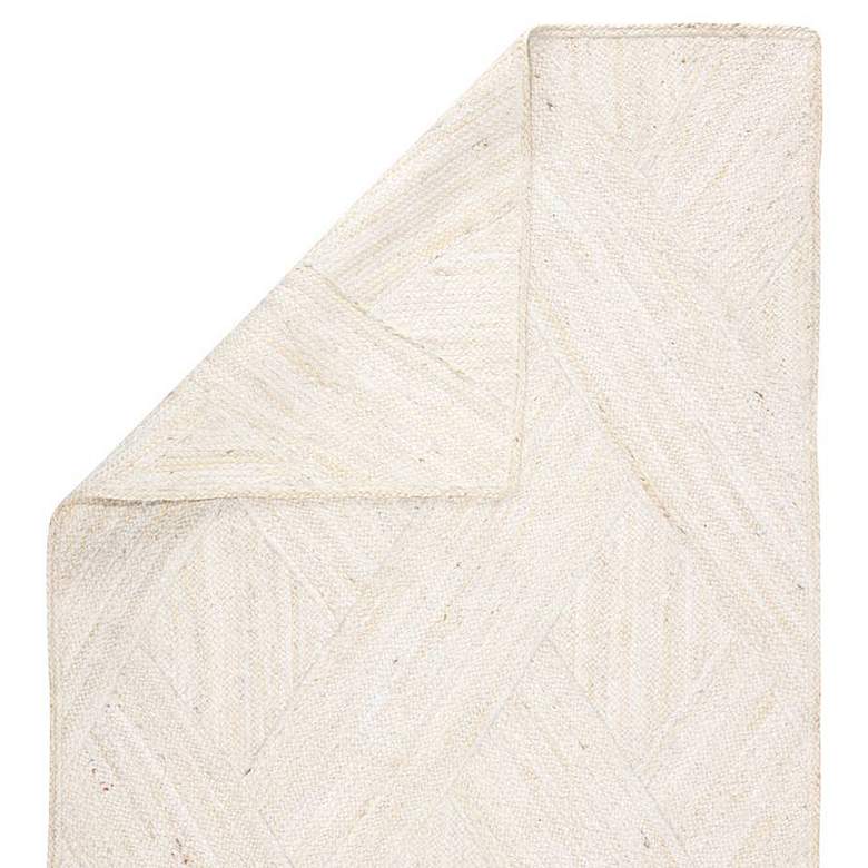 Image 3 Naturals Tobago Vero NAT35 5&#39;x8&#39; Ivory Trellis Area Rug more views