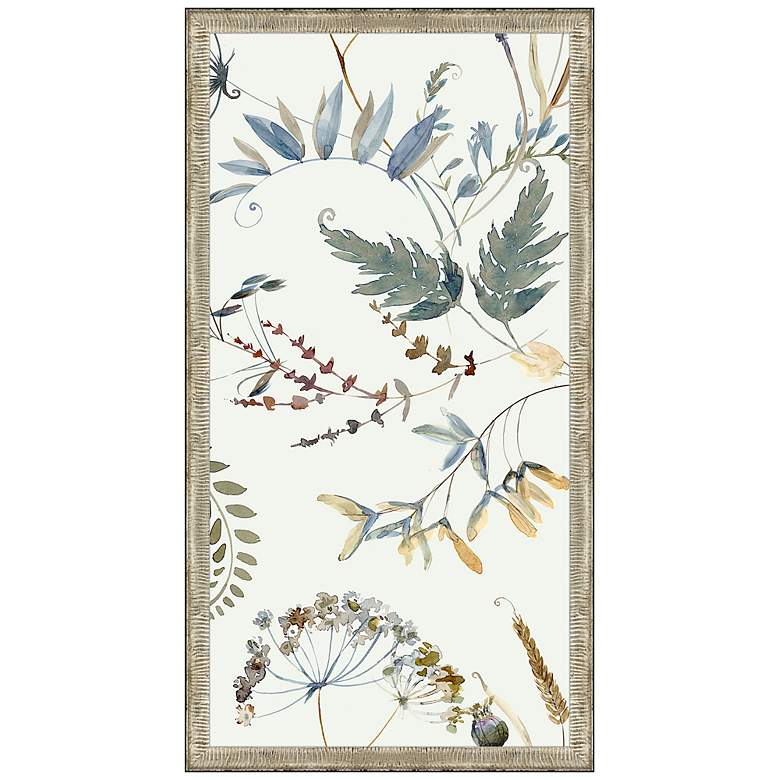 Image 1 Nature's Gift II 51" High Rectangular Giclee Framed Wall Art