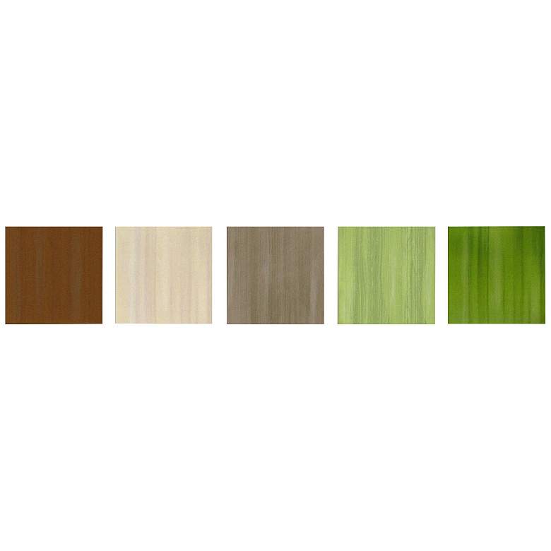 Image 1 Nature's Touch Colorful 5-Piece 12" Square Wall Art