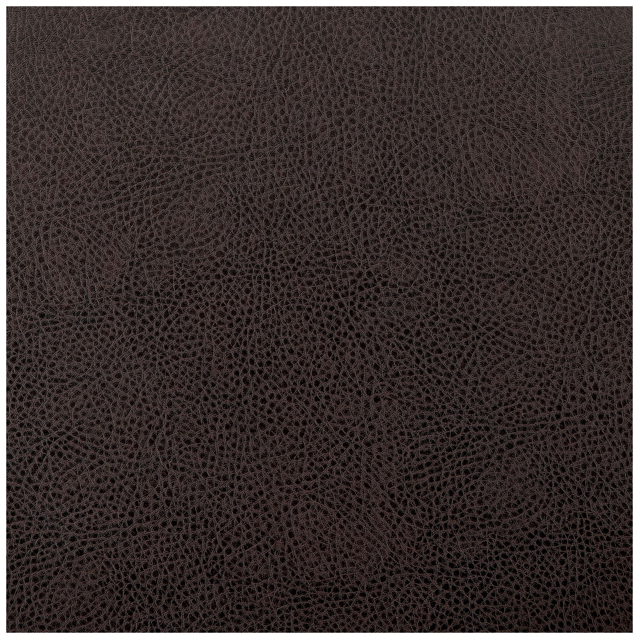 Natya 30 in. Swivel Barstool in Mocha Finish with Brown Faux Leather