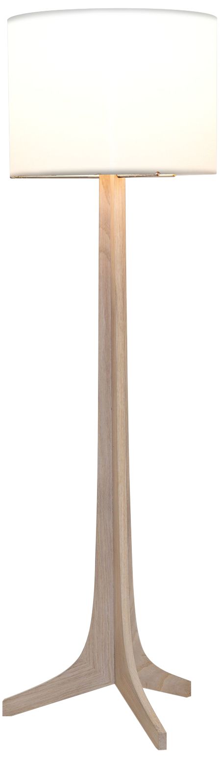 oak floor lamp