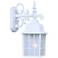 Nautica 1-Light Textured White Wall Light