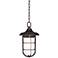 Nautical Collection 12"H Bronze Outdoor Hanging Light