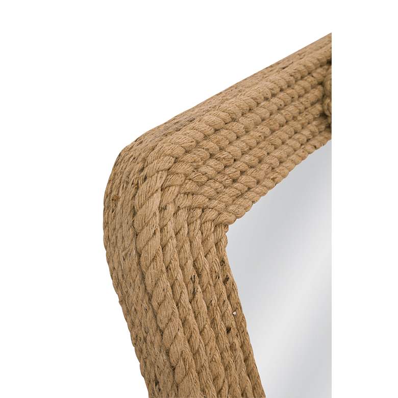 Image 2 Nautical Rope 50"H Coastal Styled Wall Mirror more views