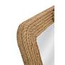 2_Nautical Rope 50"H Coastal Styled Wall Mirror more views