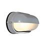 2_Nauticus 4.25" High Satin Outdoor Bulkhead w/ Frosted Glass Shade more views