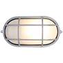 Nauticus 4 1/4" High Satin LED Outdoor Wall Light