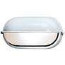 Nauticus 4 1/4" High White Outdoor Bulkhead Wall Light