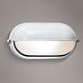 Nauticus 4 1/4" High White Outdoor Bulkhead Wall Light