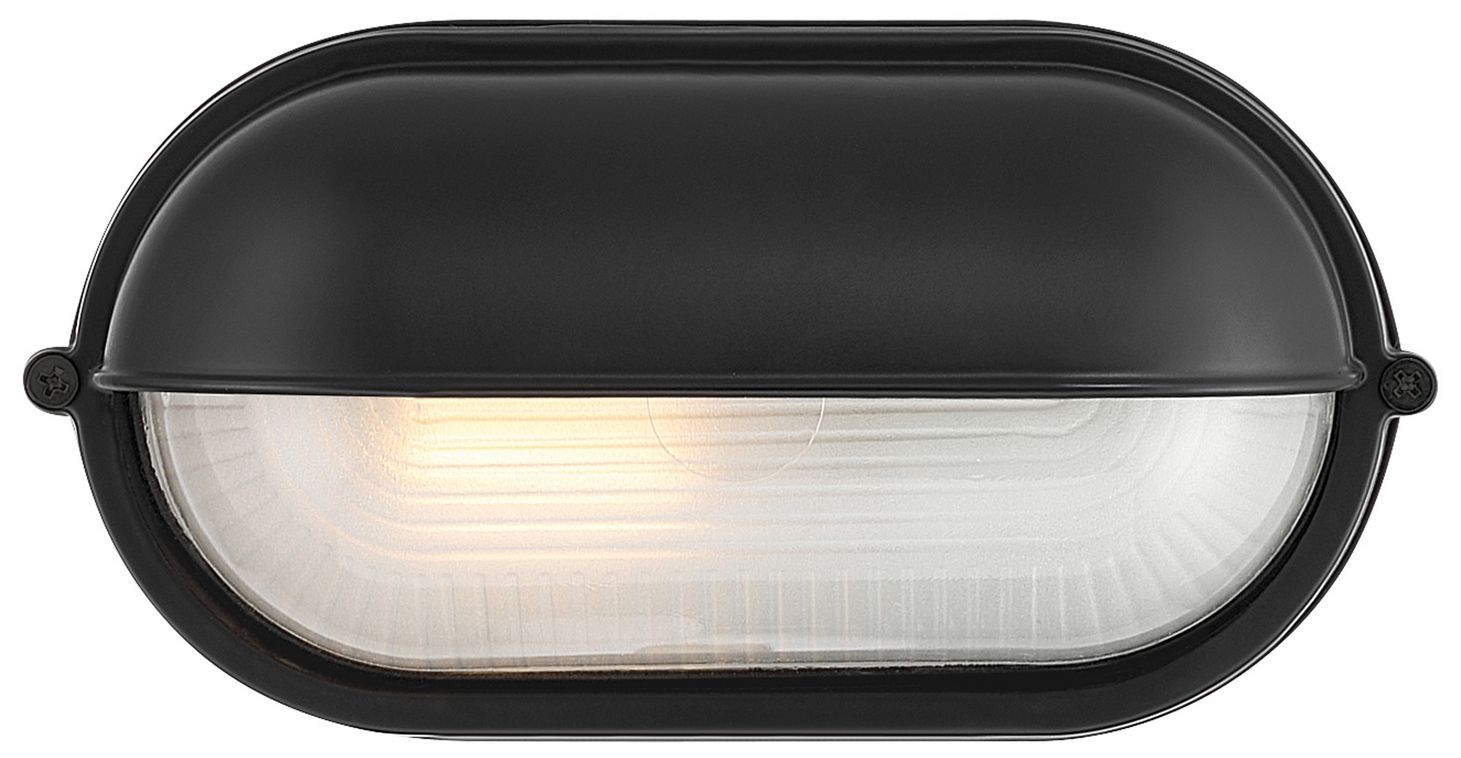 Thumbnail3 of Nauticus 4" High Black Outdoor LED Wall Sconce more views