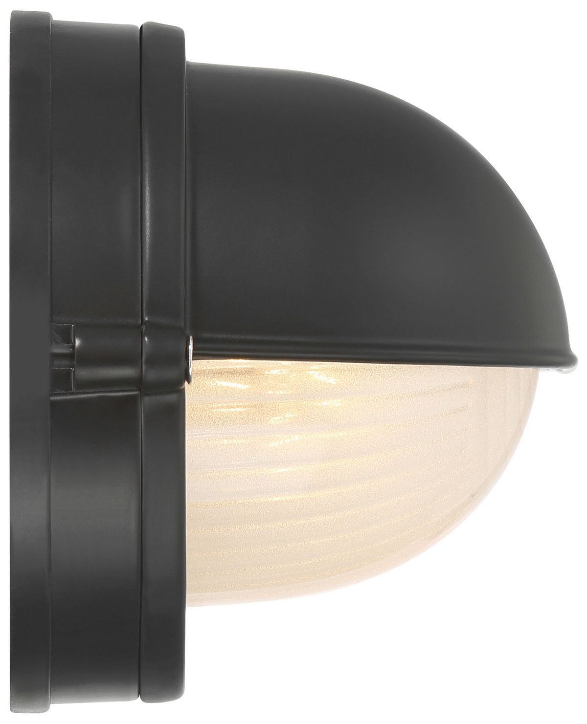 Thumbnail4 of Nauticus 4" High Black Outdoor LED Wall Sconce more views