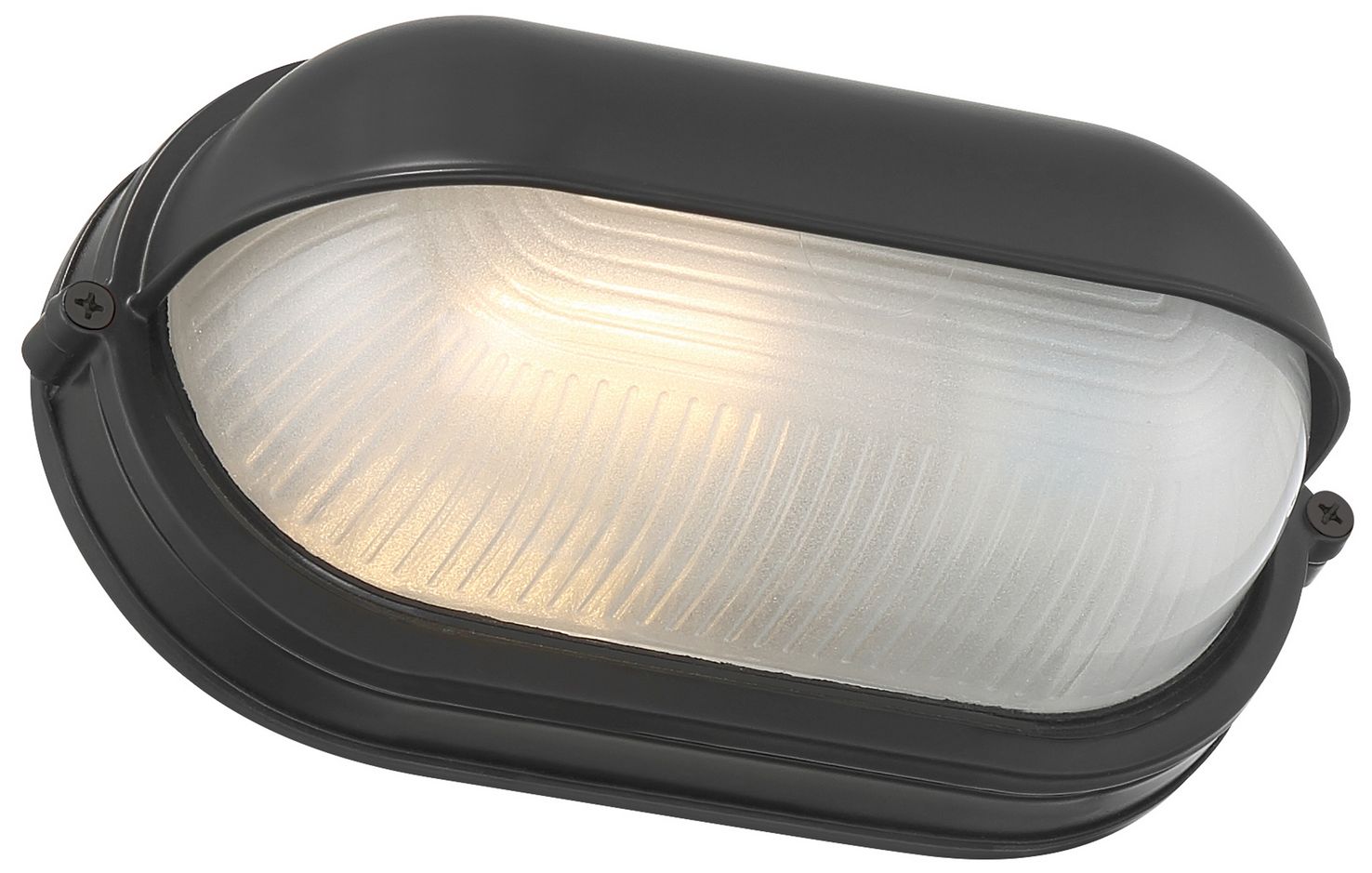 Nauticus 4" High Black Outdoor LED Wall Sconce