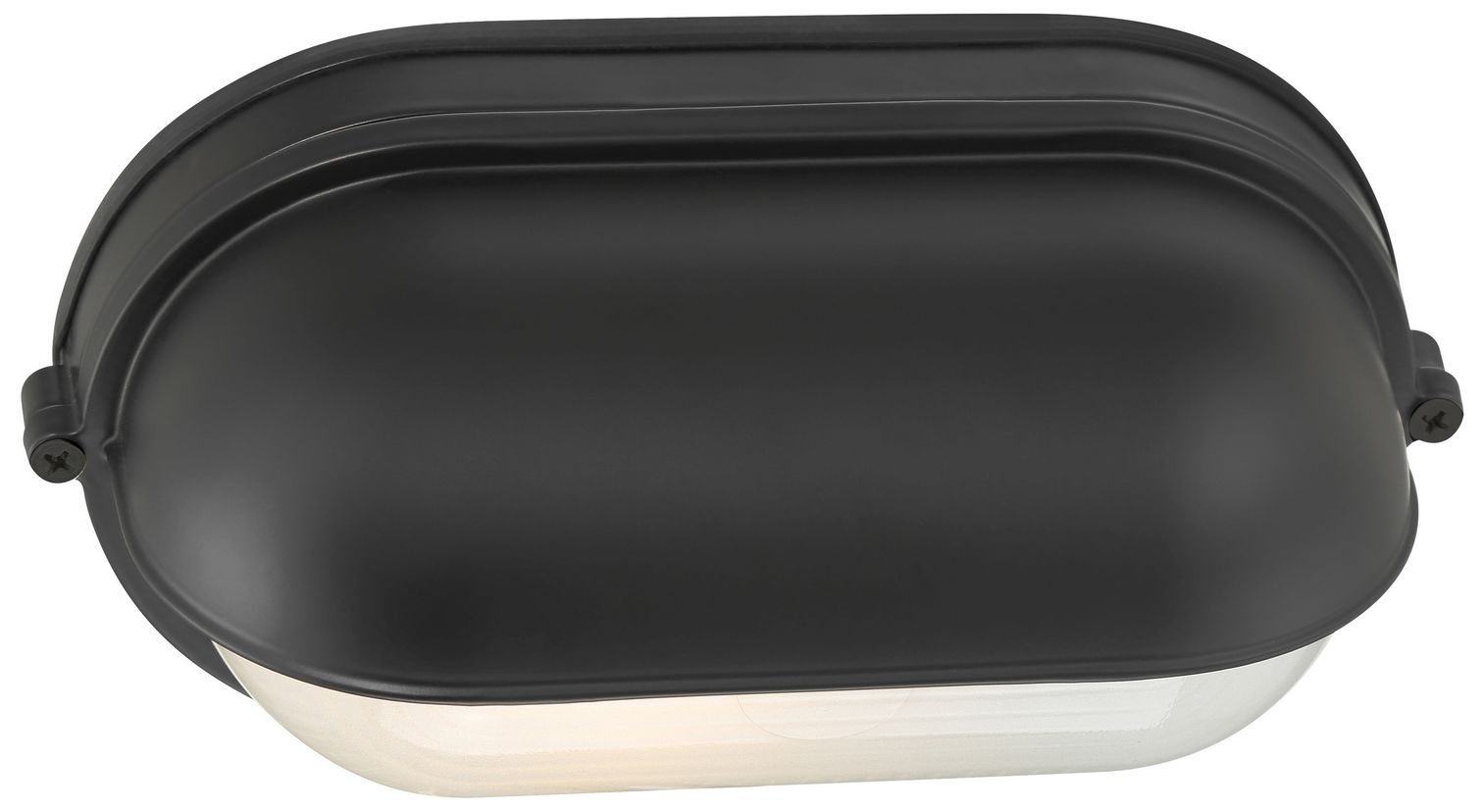 Nauticus 4" High Black Outdoor LED Wall Sconce