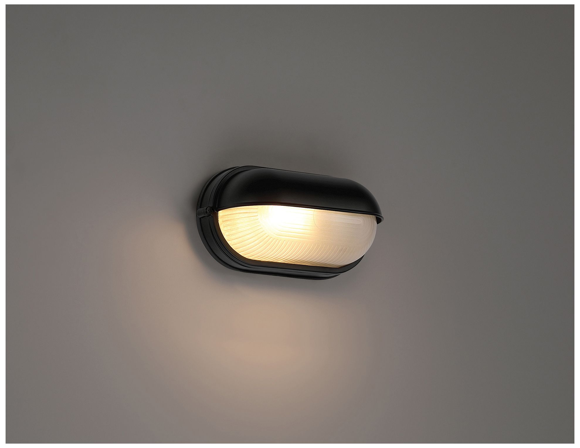 Nauticus 4" High Black Outdoor Wall Sconce
