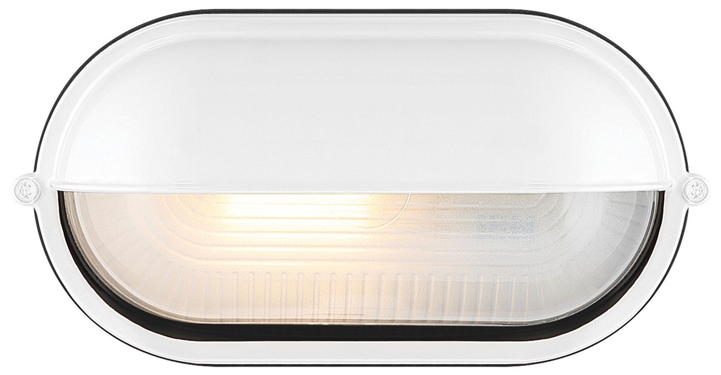 Image 3 Nauticus 4" High White Outdoor LED Wall Sconce more views
