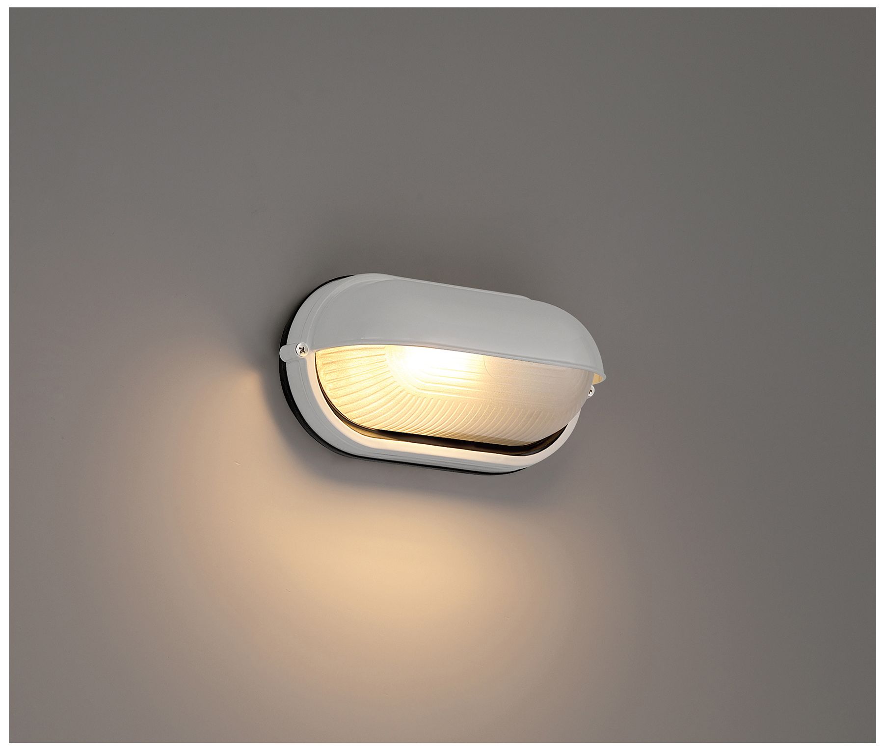 Nauticus 4" High White Outdoor LED Wall Sconce
