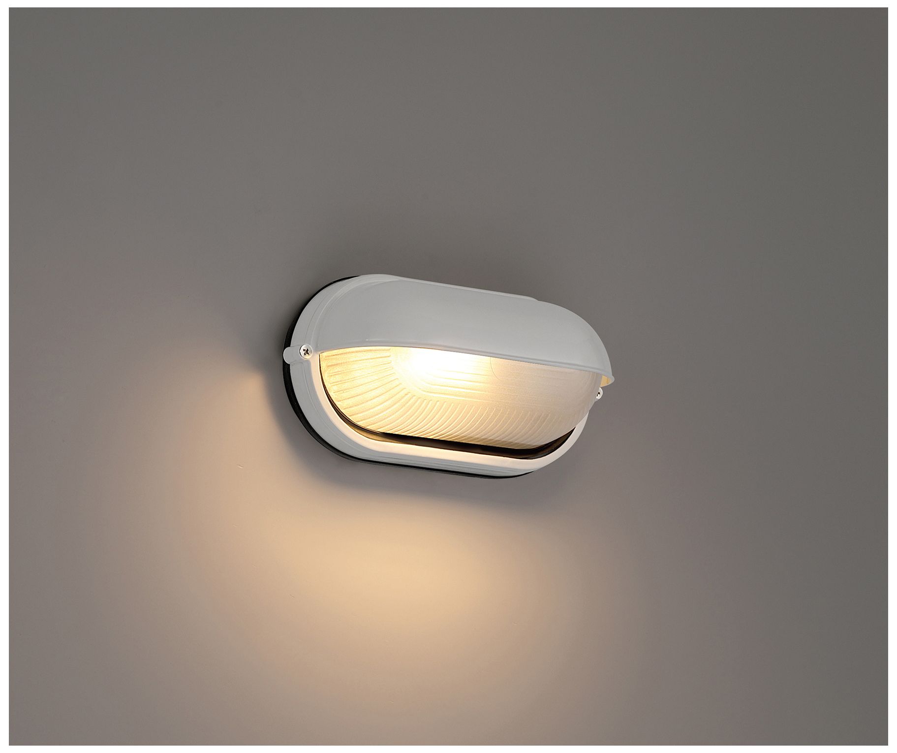 Nauticus 4" High White Outdoor Wall Sconce