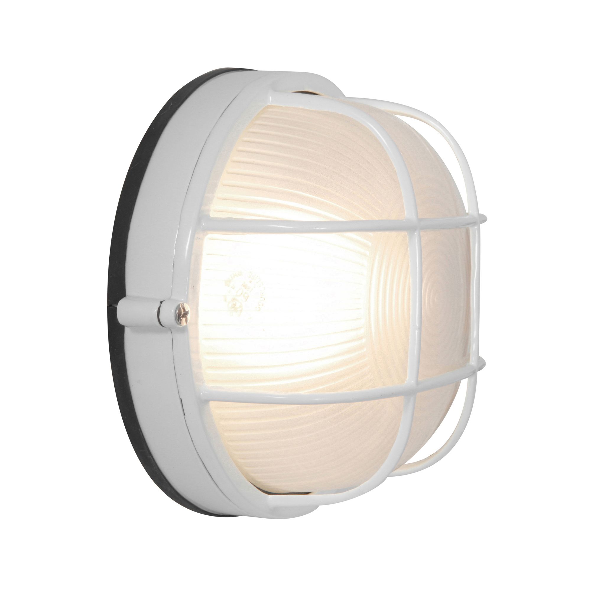 Image 2 Nauticus 7" High White Industrial Outdoor Wall Light more views